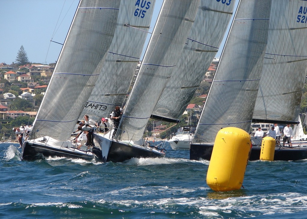 Estate Master, Kokomo, Hooligan round top mark - Farr 40 Australian Championship &copy; Erin McKnight